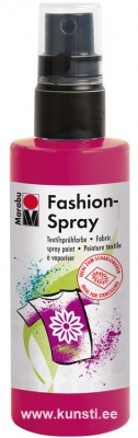 Tekstiilivärv Fashion Spray 100ml 005 raspberry ― VIP Office HobbyART