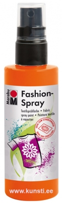 Краска-спрей для ткани Fashion Spray 100ml 023 Оранжевый ― VIP Office HobbyART