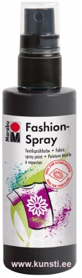 Краска-спрей для ткани Fashion Spray 100ml 073 Черный  ― VIP Office HobbyART