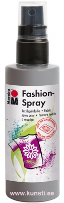 Tekstiilivärv Fashion Spray 100ml 078 grey ― VIP Office HobbyART