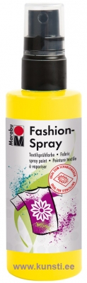 Краска-спрей для ткани Fashion Spray 100ml 220 Желтый  ― VIP Office HobbyART