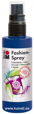 Tekstiilivärv Fashion Spray 100ml 293 night blue ― VIP Office HobbyART