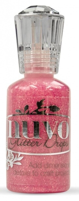 Pärlkontuur Tonic Studios Nuvo glitter drops 30ml sherbert shimmer ― VIP Office HobbyART