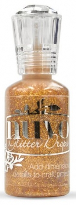 Tonic Studios Nuvo glitter drops 30ml golden sunset ― VIP Office HobbyART