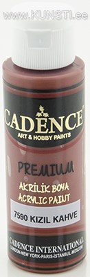 Акриловая краска Premium Cadence 7590 red brown 70 ml  ― VIP Office HobbyART