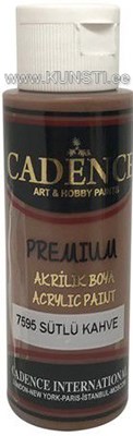 Акриловая краска Premium Cadence 7595 milk brown 70 ml  ― VIP Office HobbyART