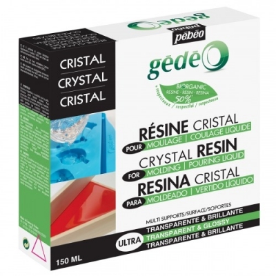 Kristallvaik glasuur Gedeo Crystal Resine BIO Pebeo 150ml, 766141 ― VIP Office HobbyART