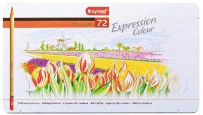 Värvipliiats Bruynzeel Expression 72 värvi Colour Metallkarbis ― VIP Office HobbyART