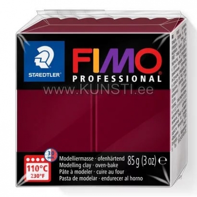 8004-23 Fimo professional, 85gr, бордо ― VIP Office HobbyART