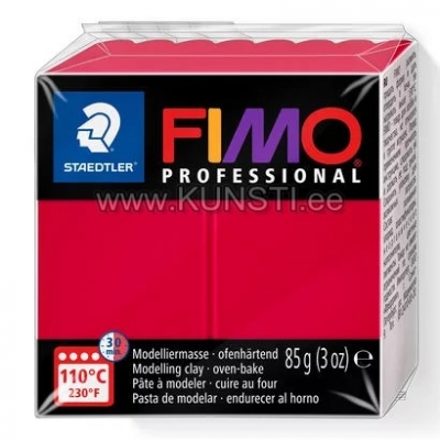 8004-29 Fimo professional, 85gr, carmine ― VIP Office HobbyART