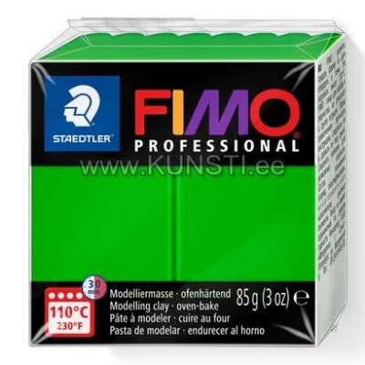 8004-5 Fimo professional, 85gr ярко-зеленый ― VIP Office HobbyART