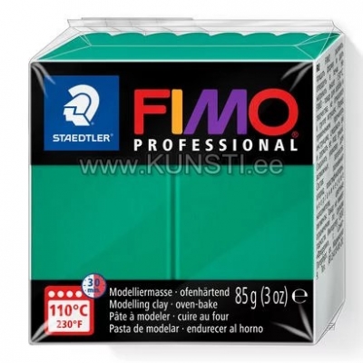 8004-500 Fimo professional, 85gr, зелёный ― VIP Office HobbyART