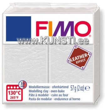 8010-029 Fimo Leather effect, 57гр, ivory ― VIP Office HobbyART