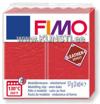 8010-249 Fimo Leather effect, 57гр, watermelon ― VIP Office HobbyART