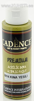 Акриловая краска Premium Cadence 8014 henna green 70 ml  ― VIP Office HobbyART