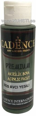 Акриловая краска Premium Cadence 8020 hunter green 70 ml  ― VIP Office HobbyART