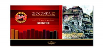 Sets of hard pastels "Gioconda" brown ― VIP Office HobbyART