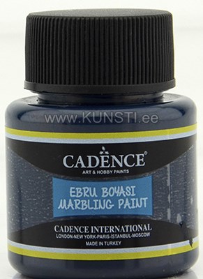 Cadence Ebru Marbling paint 855 dark blue 45 ml  ― VIP Office HobbyART