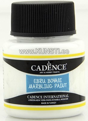 Cadence Ebru Marbling paint 862 white 45 ml  ― VIP Office HobbyART