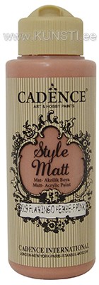 Акриловая краска Style matt Cadence s-9019 flamingo pink 120 ml ― VIP Office HobbyART