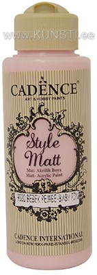 Акриловая краска Style matt Cadence s-9020 baby pink 120 ml ― VIP Office HobbyART