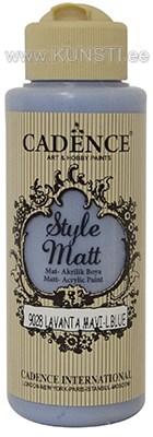 Akrüülvärv Style matt Cadence s-9028 lavender blue 120 ml ― VIP Office HobbyART