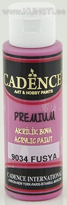 Акриловая краска Premium Cadence 9034 fuchsia 70 ml  ― VIP Office HobbyART