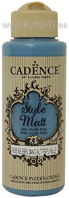 Акриловая краска Style matt Cadence s-9035 butterfly blue 120 ml ― VIP Office HobbyART