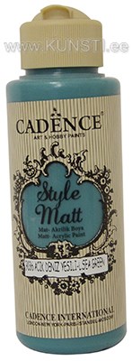 Akrüülvärv Style matt Cadence s-9036 light sea green 120 ml ― VIP Office HobbyART