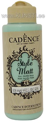 Akrüülvärv Style matt Cadence s-9038 light mint green 120 ml ― VIP Office HobbyART