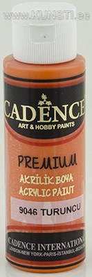 Акриловая краска Premium Cadence 9046 orange 70 ml  ― VIP Office HobbyART