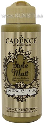 Akrüülvärv Style matt Cadence s-9046 green land 120 ml ― VIP Office HobbyART