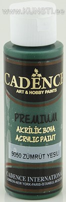 Акриловая краска Premium Cadence 9050 emerald 70 ml  ― VIP Office HobbyART