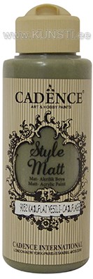 Style matt acrylic paints s-9052 camuflage green 120 ml ― VIP Office HobbyART