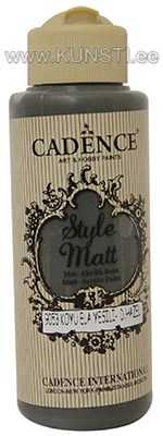 Akrüülvärv Style matt Cadence s-9053 dark hazel green 120 ml ― VIP Office HobbyART