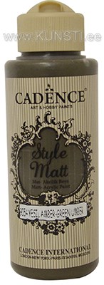 Акриловая краска Style matt Cadence s-9054 green umber 120 ml ― VIP Office HobbyART