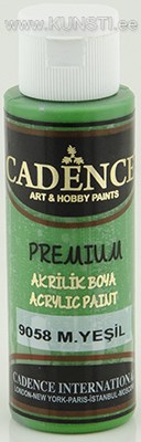 Акриловая краска Premium Cadence 9058 mystic green 70 ml  ― VIP Office HobbyART