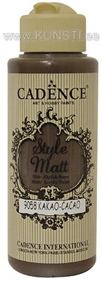 Akrüülvärv Style matt Cadence s-9058 cacao 120 ml ― VIP Office HobbyART