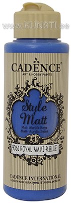 Акриловая краска Style matt Cadence s-9061 royal blue 120 ml ― VIP Office HobbyART