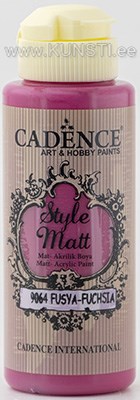 Style matt acrylic paints s-9064 fuchsia 120 ml ― VIP Office HobbyART