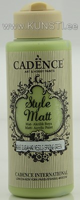 Акриловая краска Style matt Cadence s-9065 spring green 120 ml ― VIP Office HobbyART