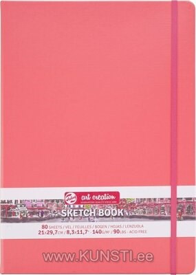 Eskiisiplokk Talens Art Creation Sketchbook Lake Coral 21 cm x 30 cm 140 g ― VIP Office HobbyART