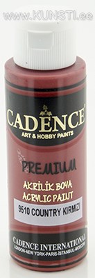 Акриловая краска Premium Cadence 9510 country red 70 ml  ― VIP Office HobbyART