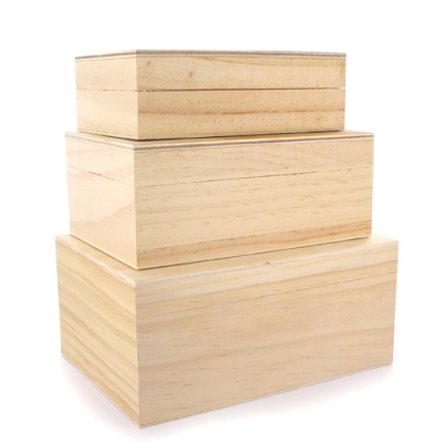 Wooden box 17.5 x 12 x 7cm ― VIP Office HobbyART