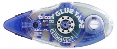 Liimiroller Bilcom permanent kahepolne 8mmx12m