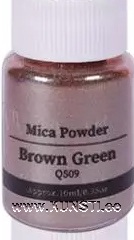 Mica Powder 10gr Brown Green ― VIP Office HobbyART