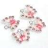 Butterfly charm rose 1tk