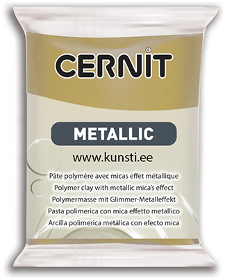 Полимерная глина Cernit Metallic 057 56gr copper ― VIP Office HobbyART