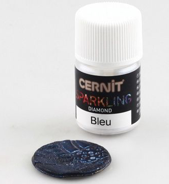 Läikepulber Cernit Sparkling 5g diamond blue ― VIP Office HobbyART
