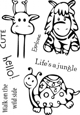 SW Lifes a Jungle Clear Stamp